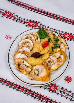 Ruladă din pulpă dezosată